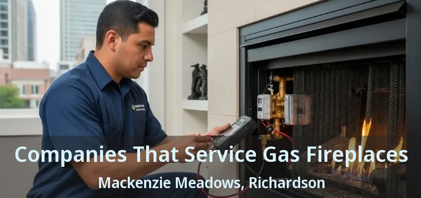 Companies That Service Gas Fireplaces Mackenzie Meadows, Richardson - TX