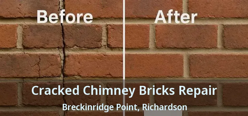 Cracked Chimney Bricks Repair Breckinridge Point, Richardson - TX