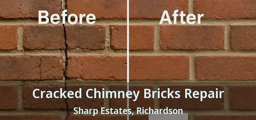 Cracked Chimney Bricks Repair Sharp Estates, Richardson - TX