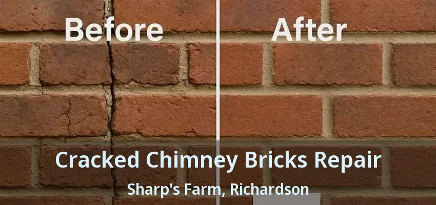 Cracked Chimney Bricks Repair Sharp's Farm, Richardson - TX