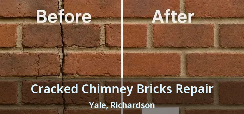 Cracked Chimney Bricks Repair Yale, Richardson - TX