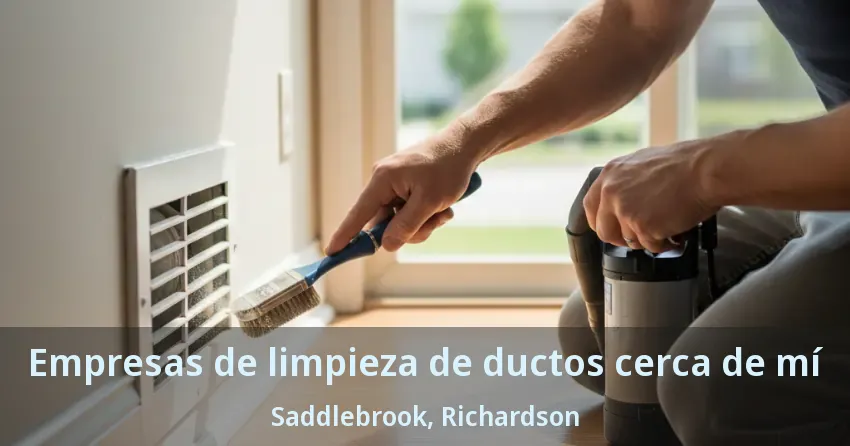 Empresas de limpieza de ductos cerca de mí Saddlebrook, Richardson - TX