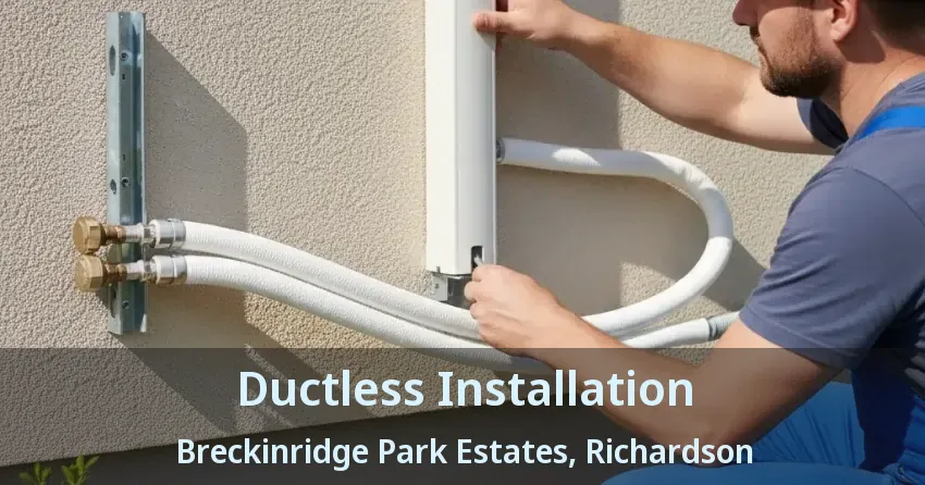 Ductless Installation Breckinridge Park Estates, Richardson - TX