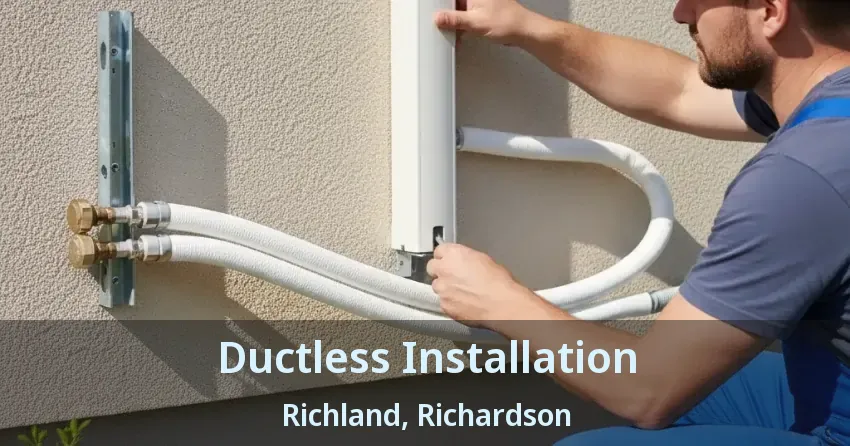 Ductless Installation Richland, Richardson - TX