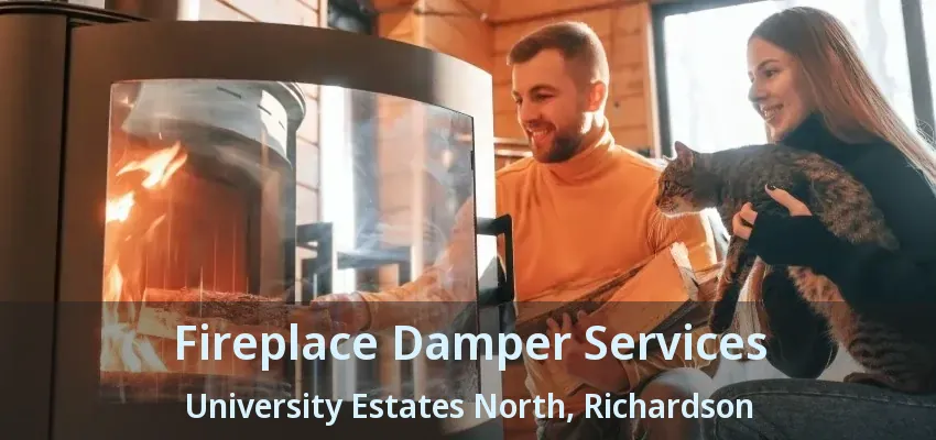 Fireplace Damper Services University Estates North, Richardson - TX