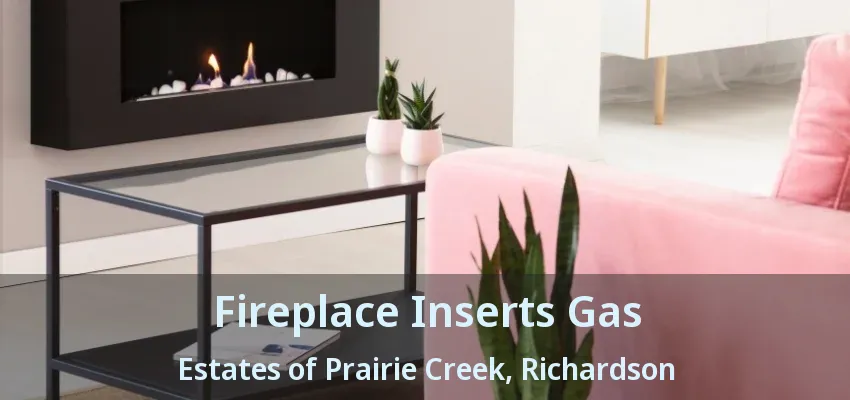 Fireplace Inserts Gas Estates of Prairie Creek, Richardson - TX