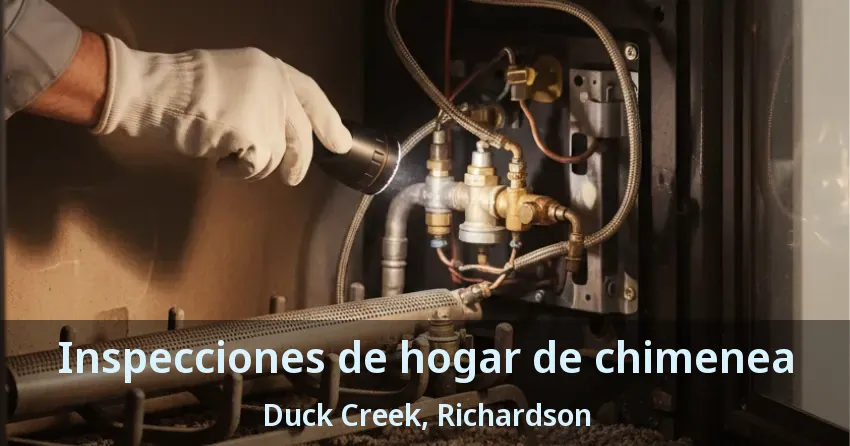 Inspecciones de hogar de chimenea Duck Creek, Richardson - TX