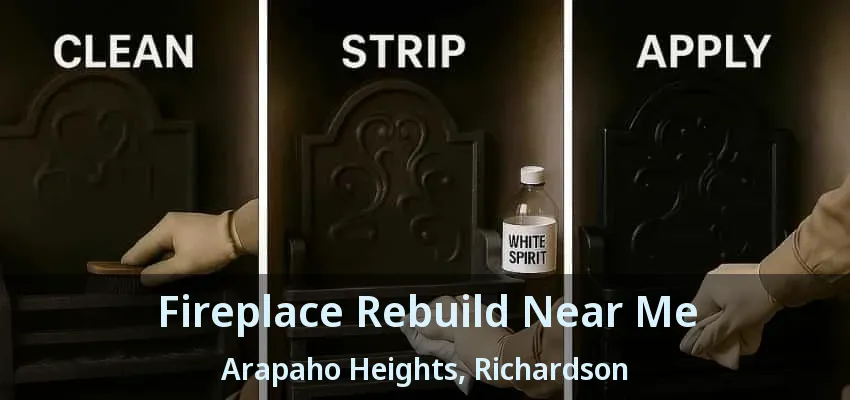 Fireplace Rebuild Near Me Arapaho Heights, Richardson - TX