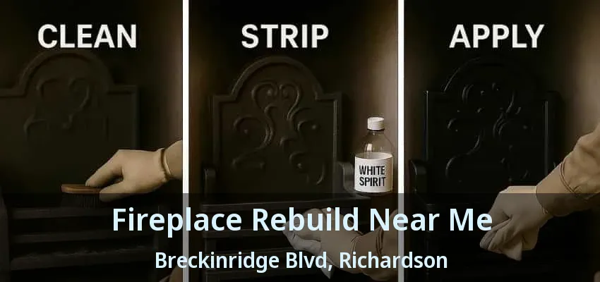 Fireplace Rebuild Near Me Breckinridge Blvd, Richardson - TX