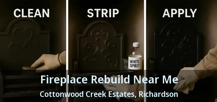 Fireplace Rebuild Near Me Cottonwood Creek Estates, Richardson - TX