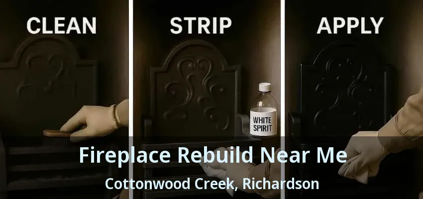 Fireplace Rebuild Near Me Cottonwood Creek, Richardson - TX