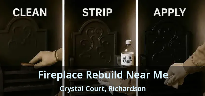 Fireplace Rebuild Near Me Crystal Court, Richardson - TX