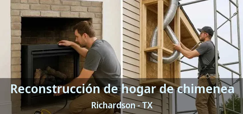 Reconstrucción de hogar de chimenea Richardson - TX
