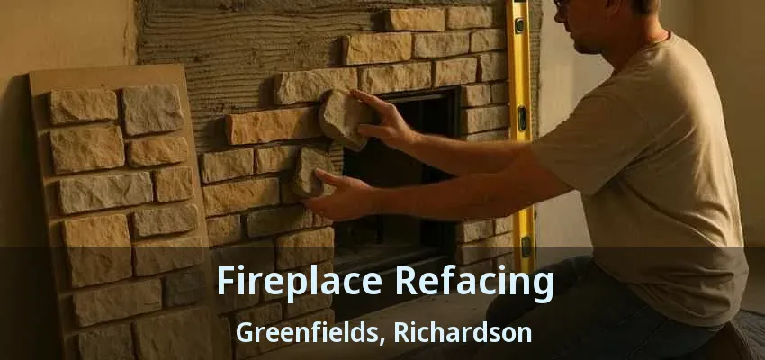 Fireplace Refacing Greenfields, Richardson - TX