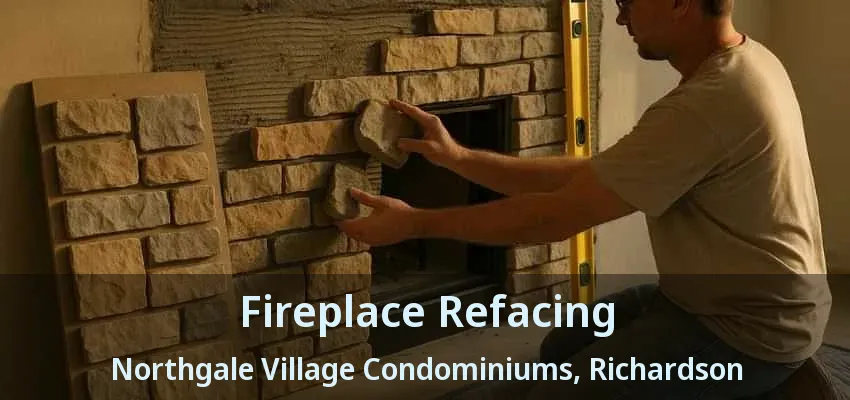 Fireplace Refacing Northgale Village Condominiums, Richardson - TX