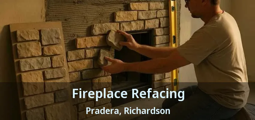 Fireplace Refacing Pradera, Richardson - TX
