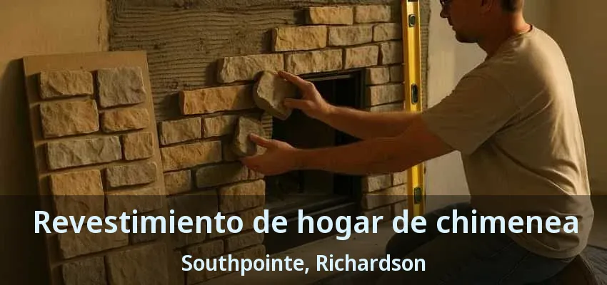Revestimiento de hogar de chimenea Southpointe, Richardson - TX