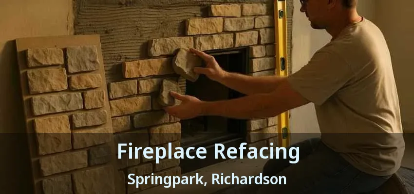 Fireplace Refacing Springpark, Richardson - TX
