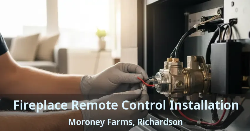 Fireplace Remote Control Installation Moroney Farms, Richardson - TX