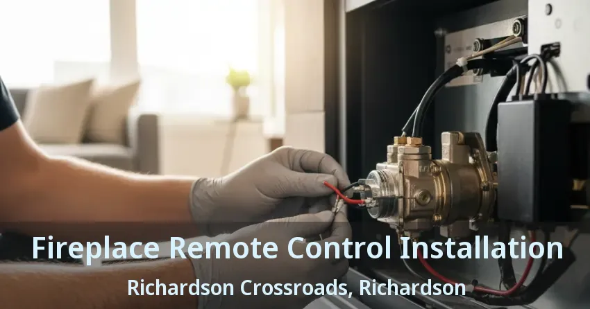 Fireplace Remote Control Installation Richardson Crossroads, Richardson - TX