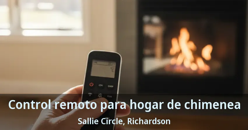 Control remoto para hogar de chimenea Sallie Circle, Richardson - TX Control remoto para hogar de chimenea Sallie Circle, Richardson - TX