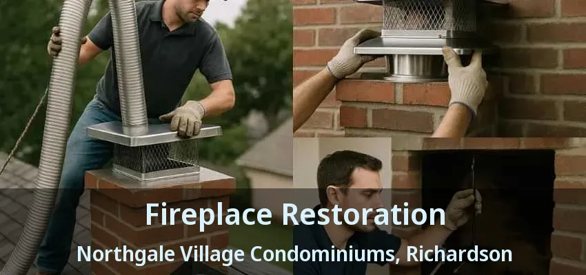Fireplace Restoration Northgale Village Condominiums, Richardson - TX