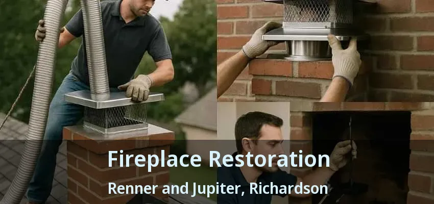 Fireplace Restoration Renner and Jupiter, Richardson - TX