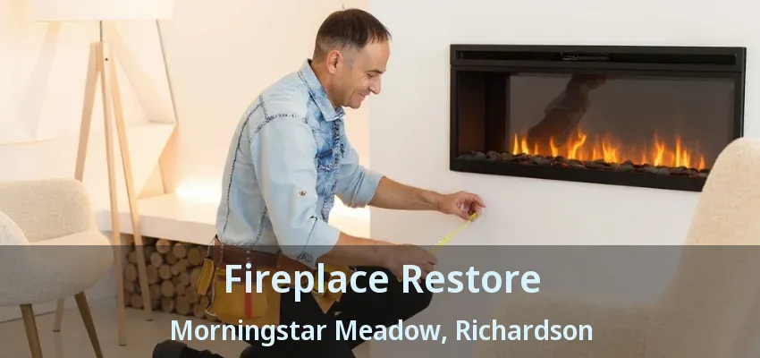 Fireplace Restore Morningstar Meadow, Richardson - TX