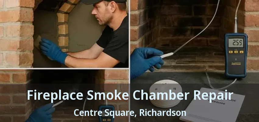 Fireplace Smoke Chamber Repair Centre Square, Richardson - TX