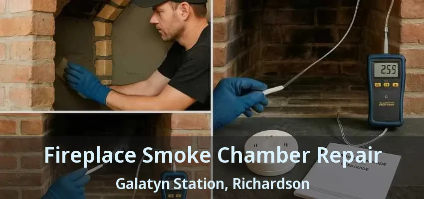 Fireplace Smoke Chamber Repair Galatyn Station, Richardson - TX