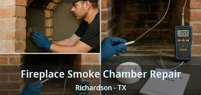 Fireplace Smoke Chamber Repair Richardson - TX