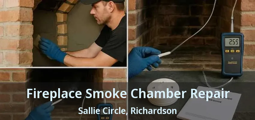 Fireplace Smoke Chamber Repair Sallie Circle, Richardson - TX
