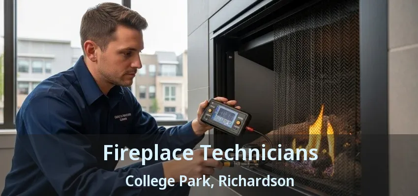 Fireplace Technicians College Park, Richardson - TX