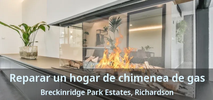 Reparar un hogar de chimenea de gas Breckinridge Park Estates, Richardson - TX