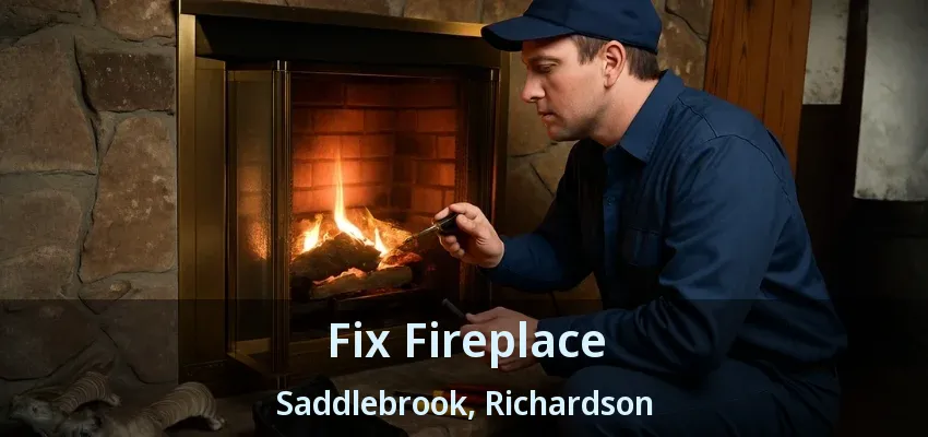 Fix Fireplace Saddlebrook, Richardson - TX