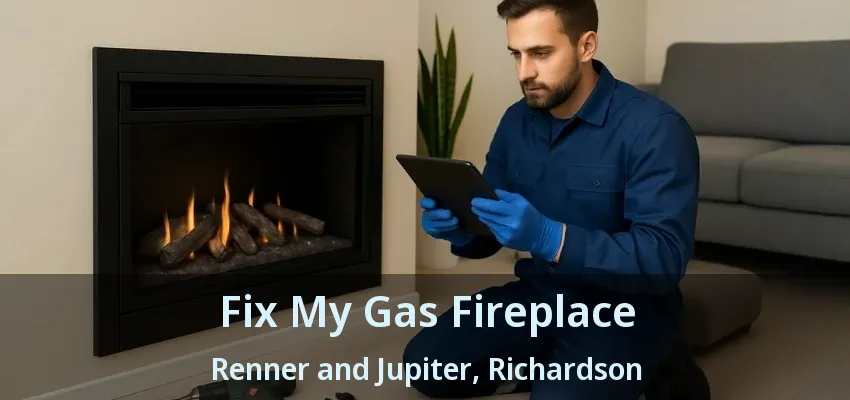 Fix My Gas Fireplace Renner and Jupiter, Richardson - TX
