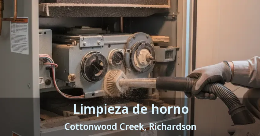 Limpieza de horno Cottonwood Creek, Richardson - TX