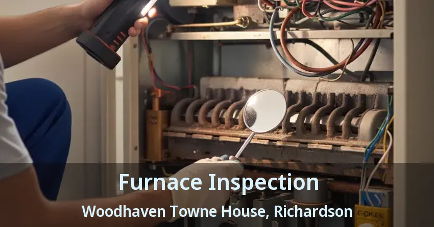 Furnace Inspection Woodhaven Towne House, Richardson - TX