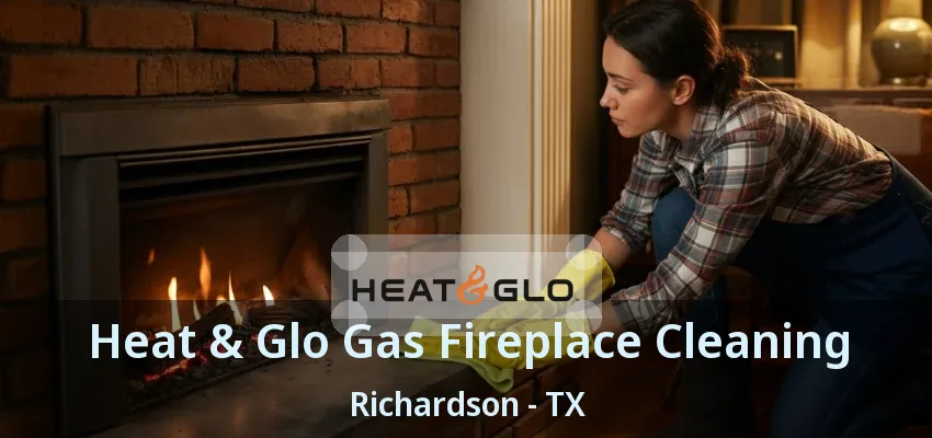 Heat & Glo Gas Fireplace Cleaning Richardson - TX