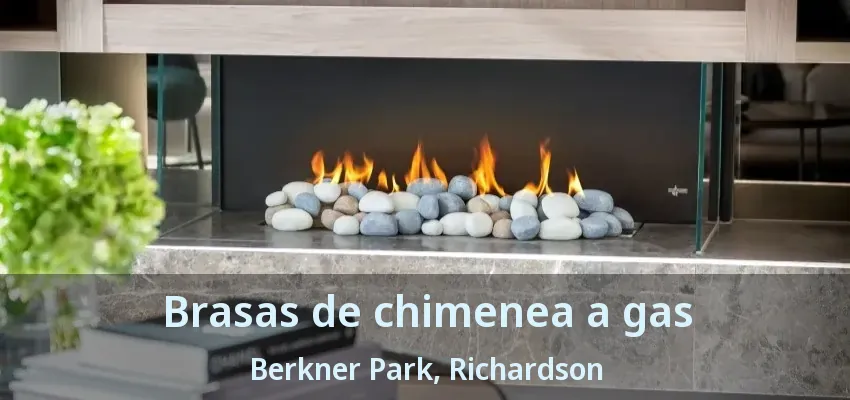 Brasas de chimenea a gas Berkner Park, Richardson - TX Brasas de chimenea a gas Berkner Park, Richardson - TX