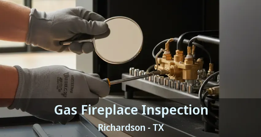 Gas Fireplace Inspection Richardson - TX