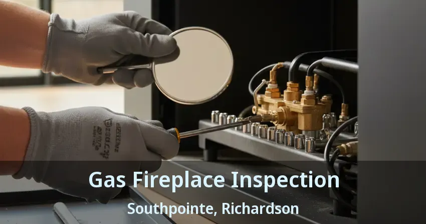 Gas Fireplace Inspection Southpointe, Richardson - TX