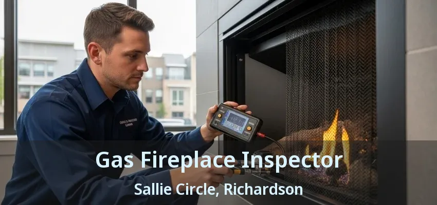 Gas Fireplace Inspector Sallie Circle, Richardson - TX