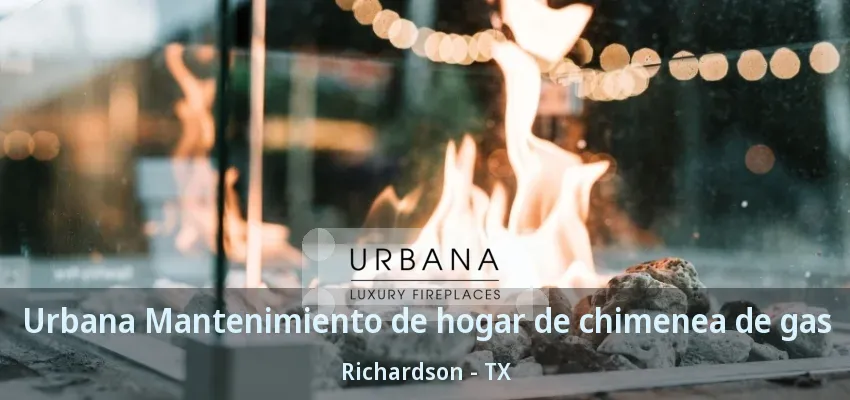 Urbana Mantenimiento de hogar de chimenea de gas Richardson - TX