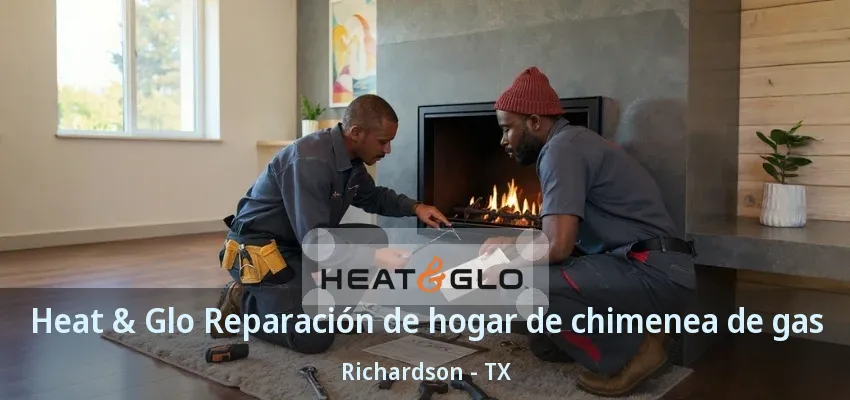 Heat & Glo Reparación de hogar de chimenea de gas Richardson - TX