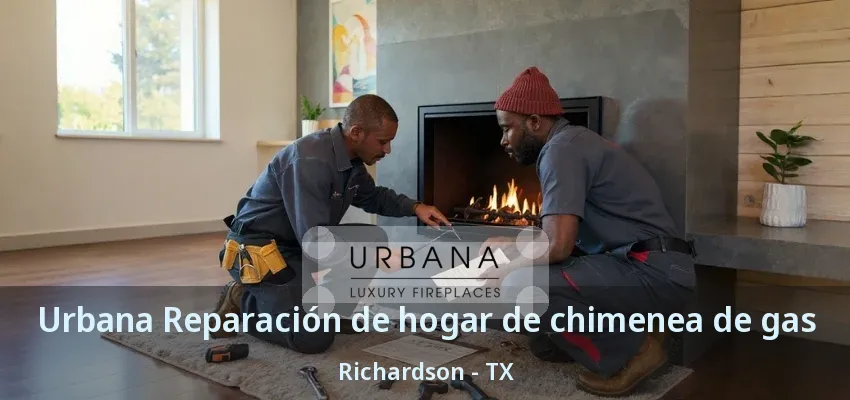 Urbana Reparación de hogar de chimenea de gas Richardson - TX