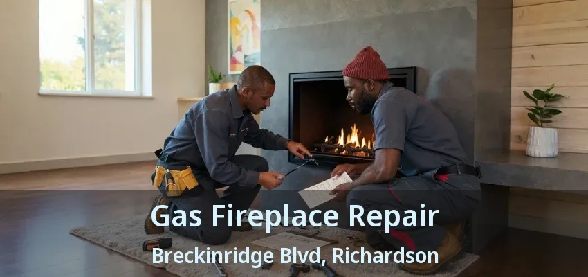 Gas Fireplace Repair Breckinridge Blvd, Richardson - TX