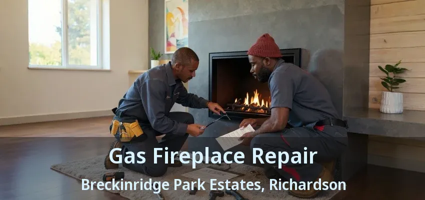 Gas Fireplace Repair Breckinridge Park Estates, Richardson - TX