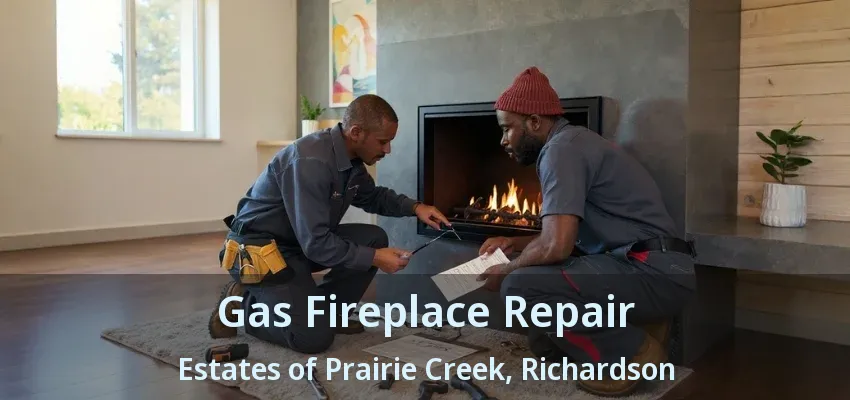 Gas Fireplace Repair Estates of Prairie Creek, Richardson - TX