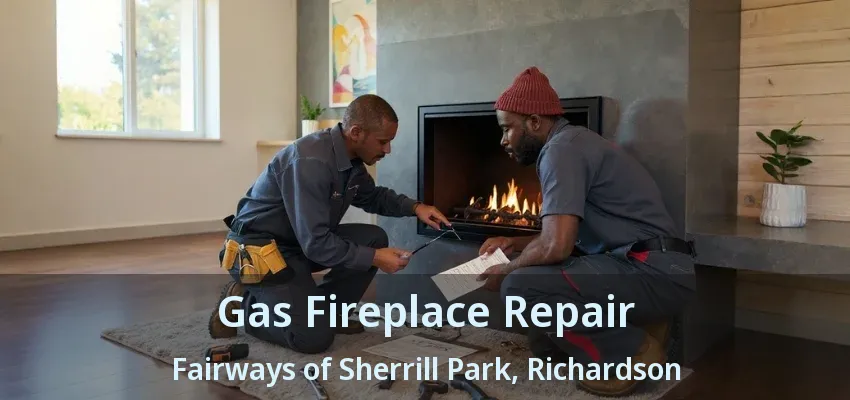 Gas Fireplace Repair Fairways of Sherrill Park, Richardson - TX
